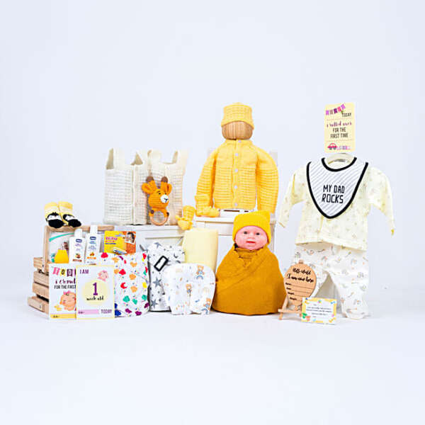 Joyful Moments Multicolour Baby Hamper