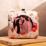 personalised blooming love clutch bag