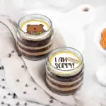 sweet apology jar cake duo eggless